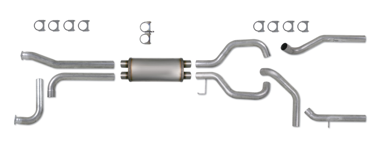 Nissan Titan Performance Exhaust - Diamond Eye Performance - Catback Split Dual - `04-`12